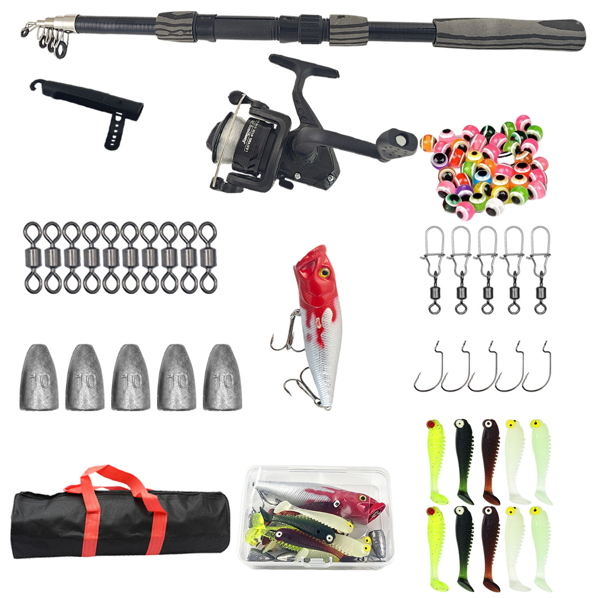 Portable Telescopic Fishing Ro - Fishing Rod Spinning review and price